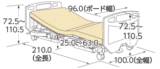 ベーシックベッドセンターロック仕様2