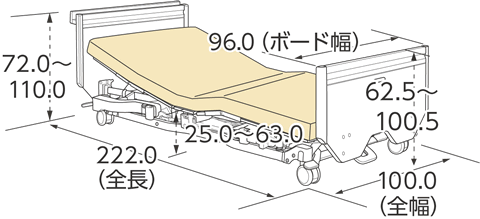 ベーシックベッドセンターロック仕様3