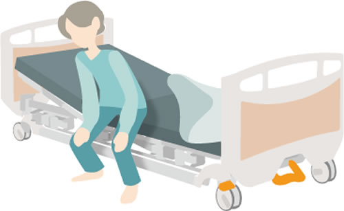 立ち上がりイラスト