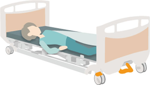 転落注意イラスト