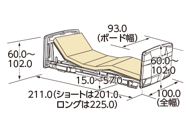 樹脂ボード（木目調）2,3モーター寸法図