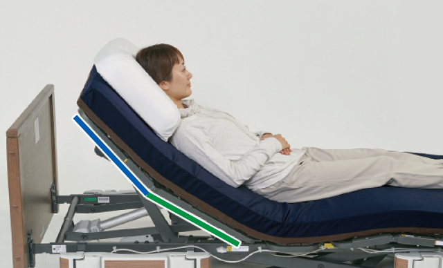 ハイバック20度+ローバック30度