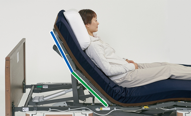 ハイバック20度+ローバック45度