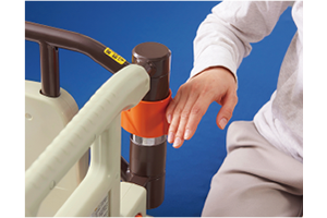 45度毎に自動的にロックする機構