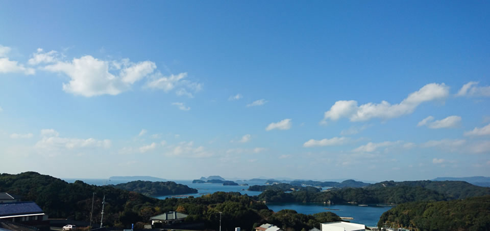 佐世保記念病院 屋上庭園